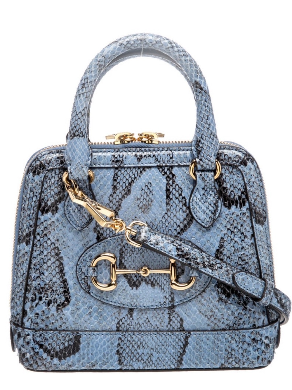 Gucci Python Horsebit Mini Bag